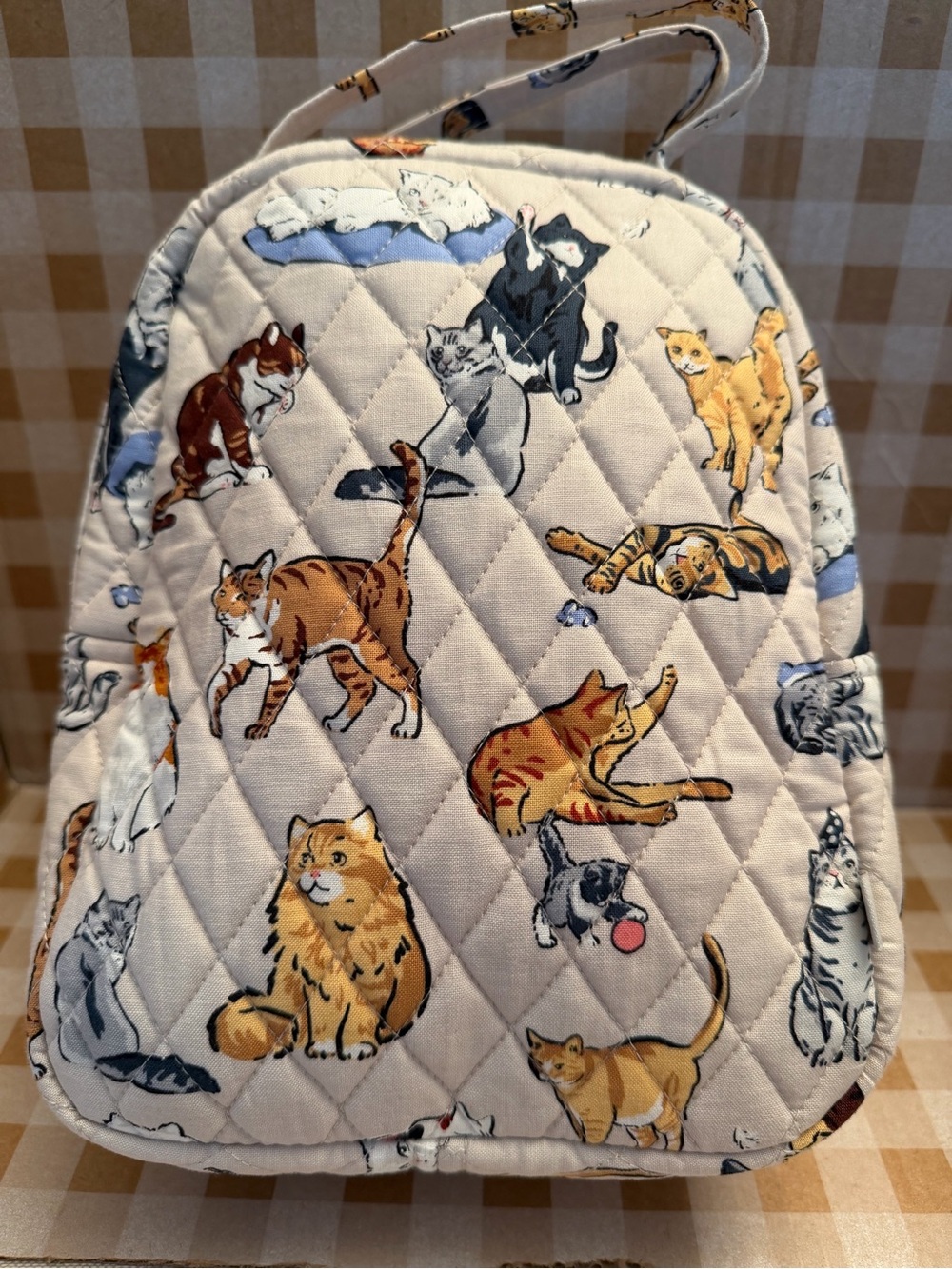 Vera Bradley A Cat's Life Insulated Lunch Bag Will Receive Exactly As Pict NWT